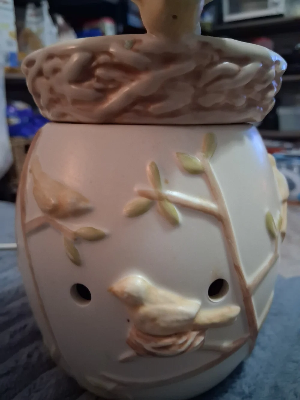 Scentsy Ceramic Birds Nest Mid Size Warmer